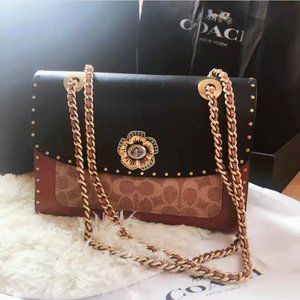 Coach Parker Signature Border Rivets